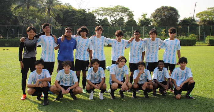 OWIS Nanyang ACSIS Football Team Under 16 | International school in Singapore